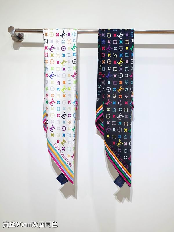 LV silk scarf 90X90cm E040301